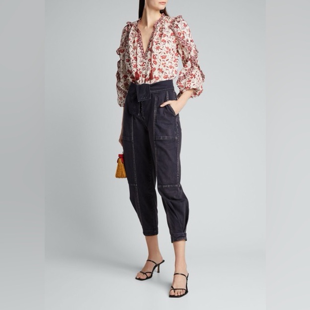 Ulla Johnson storm jean black sz 0
